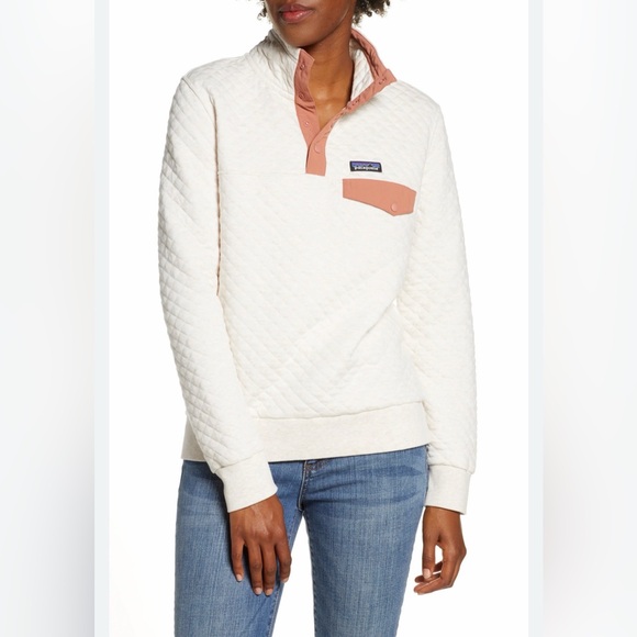 Patagonia Sweaters - Women's Organic Cotton Quilt Snap-T® Pullover ** flaw see description